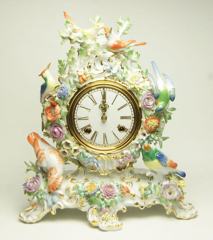 60m06 時計 花と鳥 ドイツの名窯マイセン 日本公式サイト