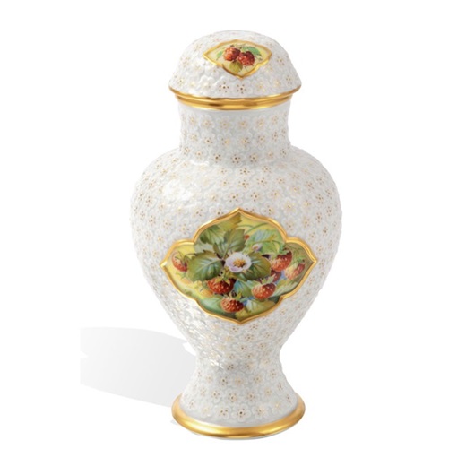 Meissen 世界限定コレクション「忘れな草と自然主義のベリーの実」 花瓶「忘れな草と自然主義のベリーの実」|ドイツの名窯マイセン 日本